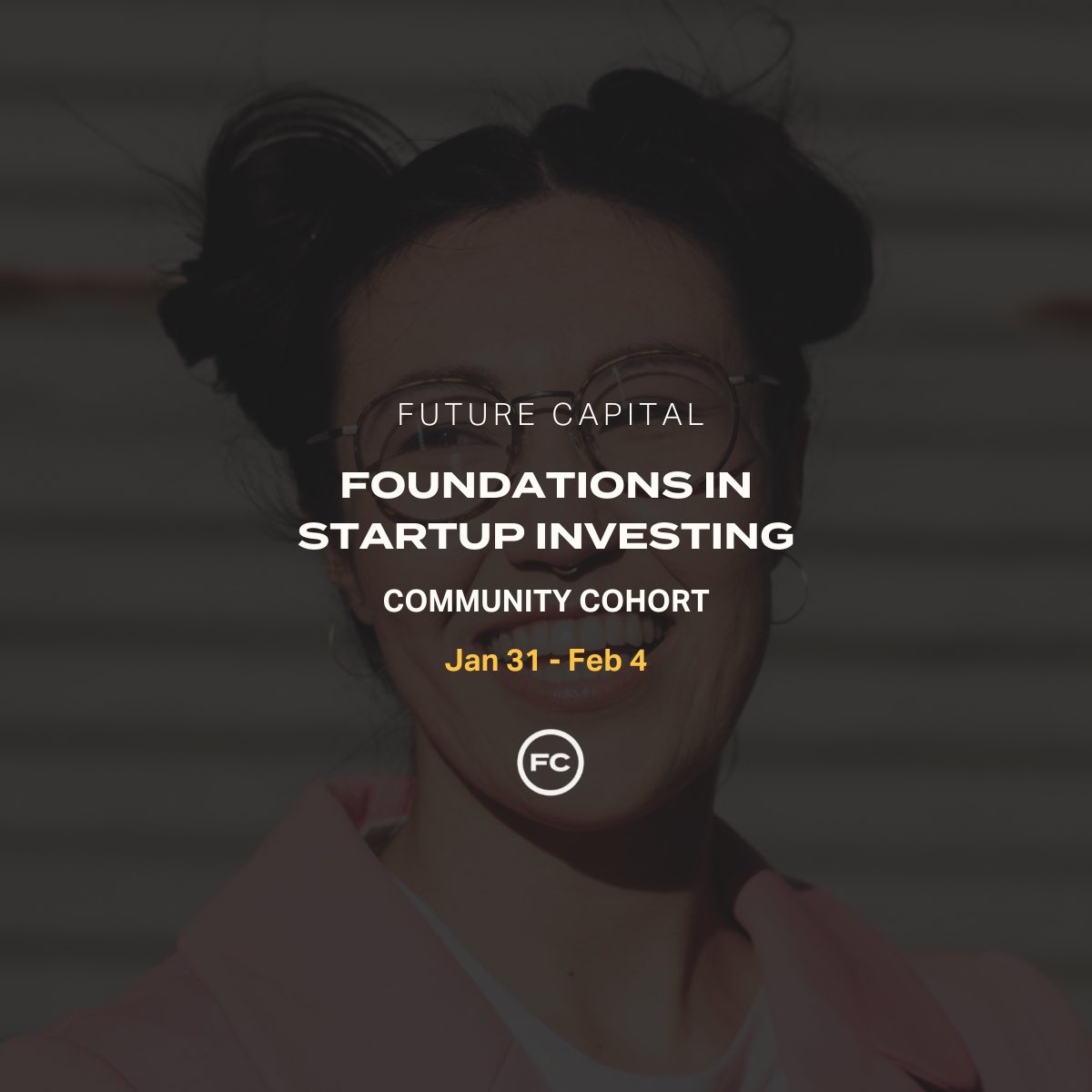 Foundations in startup investing is back!

We’re hosting our first Community Cohort of the year January 31st - February 4th

Applications are live: lnkd.in/grBPBxt