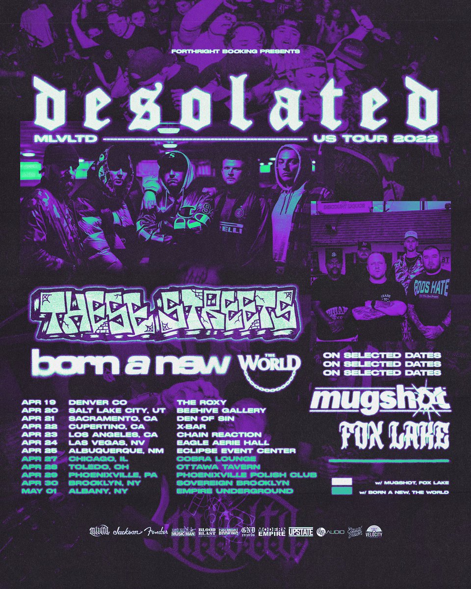 We’re going crazy with <a href="/DesolatedMLVLTD/">Desolated</a> in April.