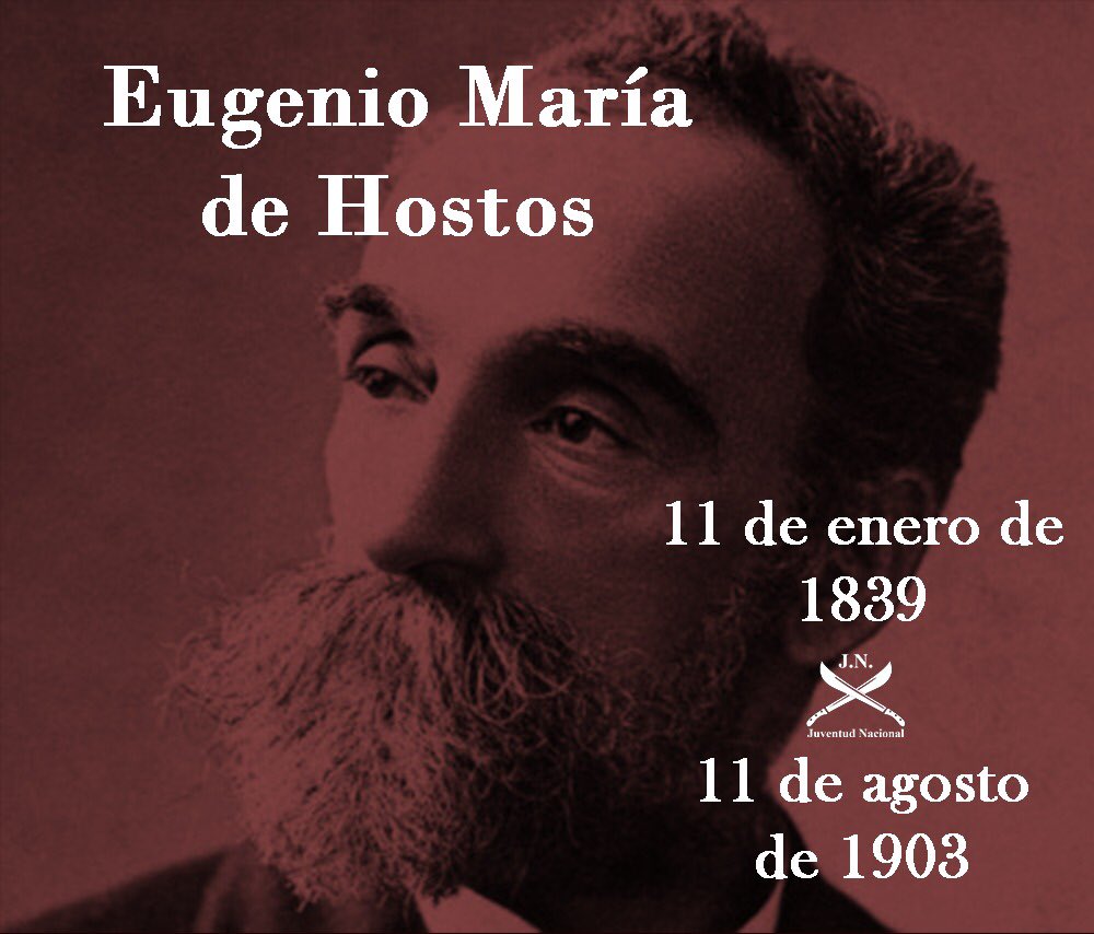 Hoy 11 de enero conmemoramos el natalicio de uno de los patriotas más importantes de Puerto Rico y nuestra América, Eugenio María de Hostos. El Ciudadano de América ilustre de cualidades máximas tan venerado pero poco comprendido.
