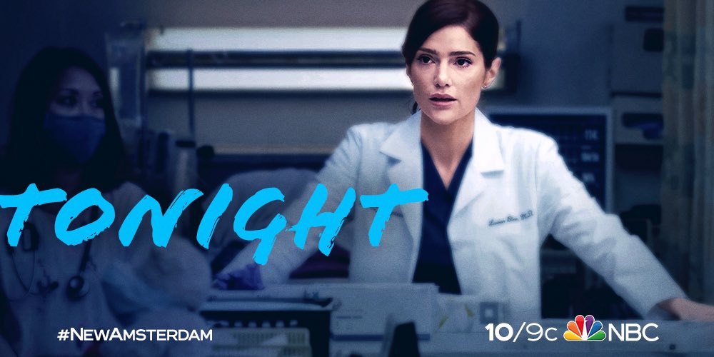 DrLawyercop's tweet photo. Get ready,#DamFam. Tonightโs #NewAmsterdam is a home run (#sportsreference!). Written by the amazing @MonaMansourNY & directed by the stellar Rachel Leiterman, get ready to laugh and cry in equal measure. https://t.co/Q9UqqcLa4m