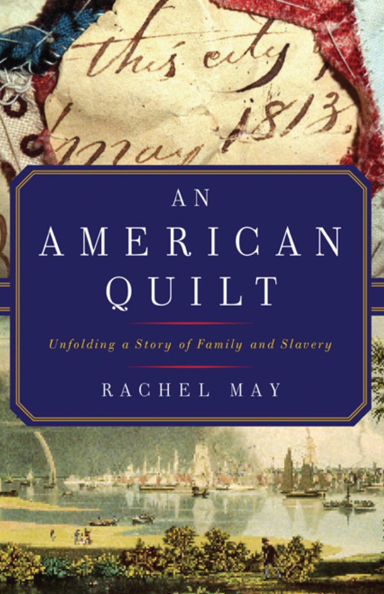 LizHagyard's tweet photo. Tonight, 1/11 at 7pm EST join professor Dr. Rachel May as she discusses her work, An American Quilt: Unfolding a Story of Family and Slavery. Learn more about this virtual event here: https://t.co/s4zNx0WFFr https://t.co/OYeVSzHZAw