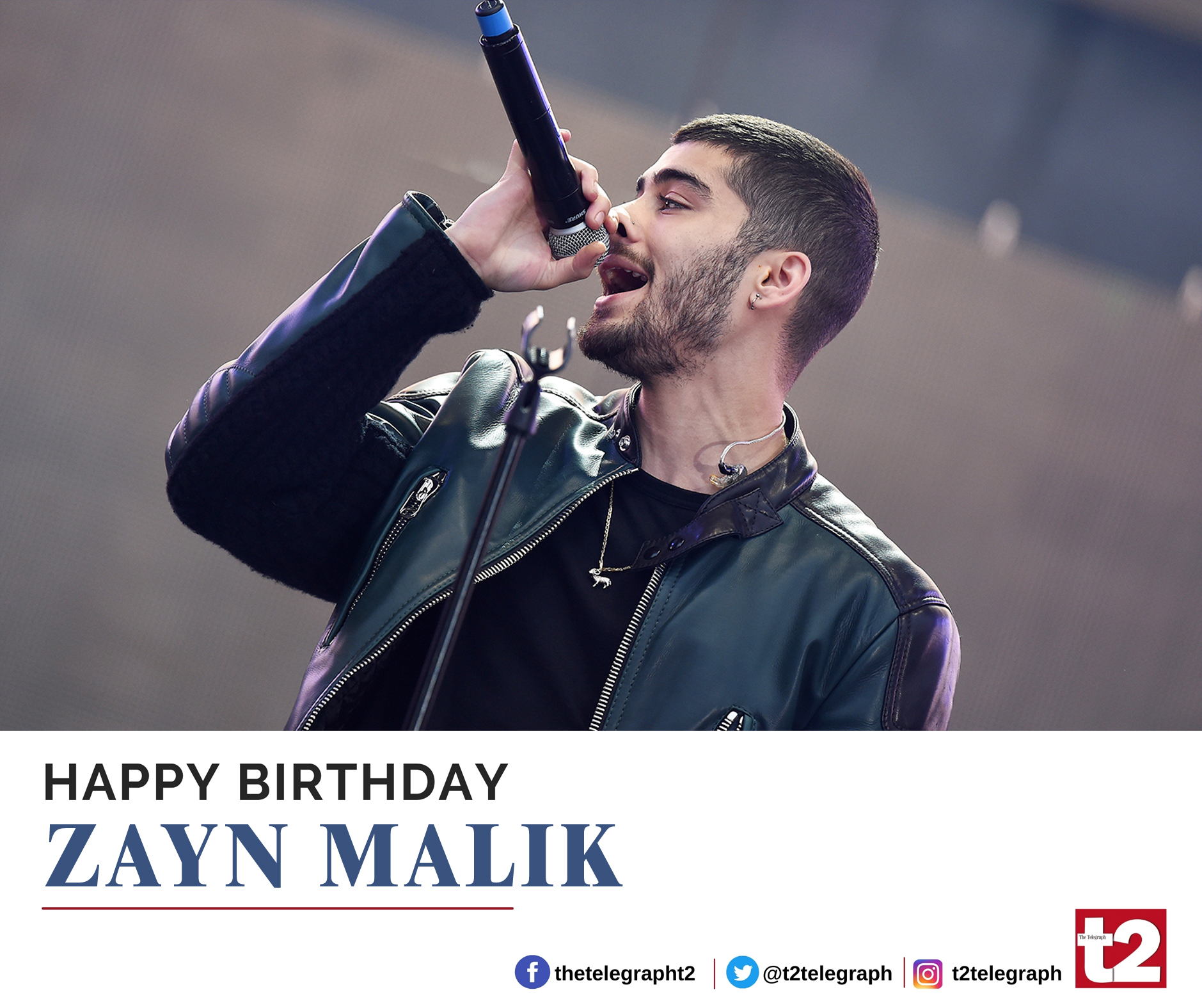 Happy birthday to the man whose music is about emotional honesty. Let s raise a toast for Zayn Malik 