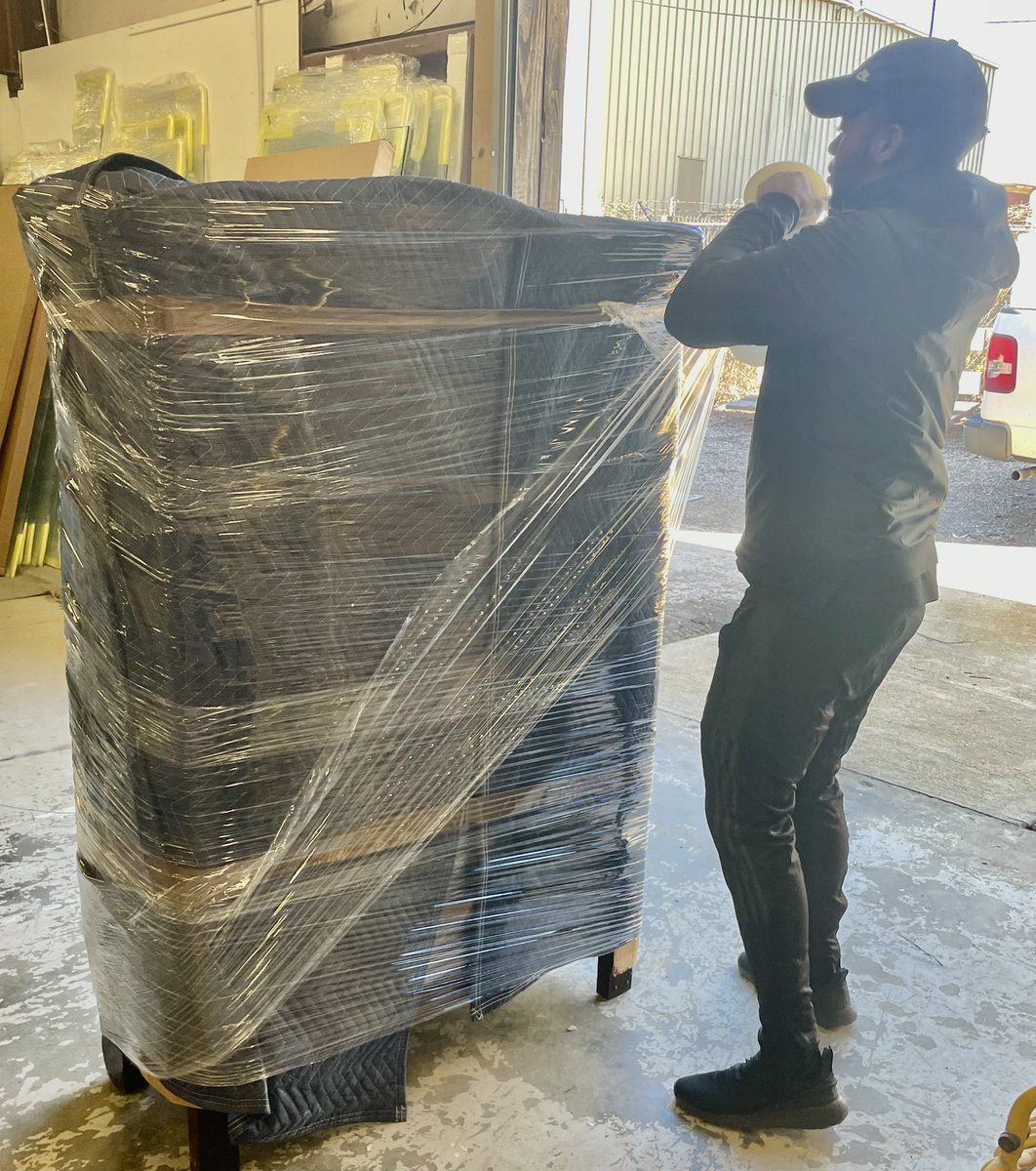 Keeping our customers items fully protected 🔒