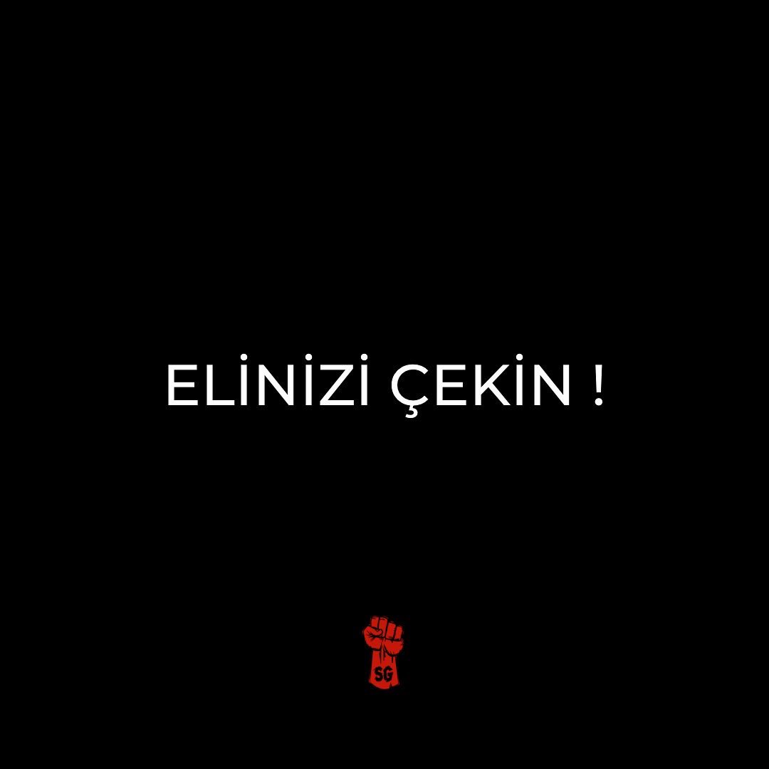ELİNİZİ ÇEKİN !