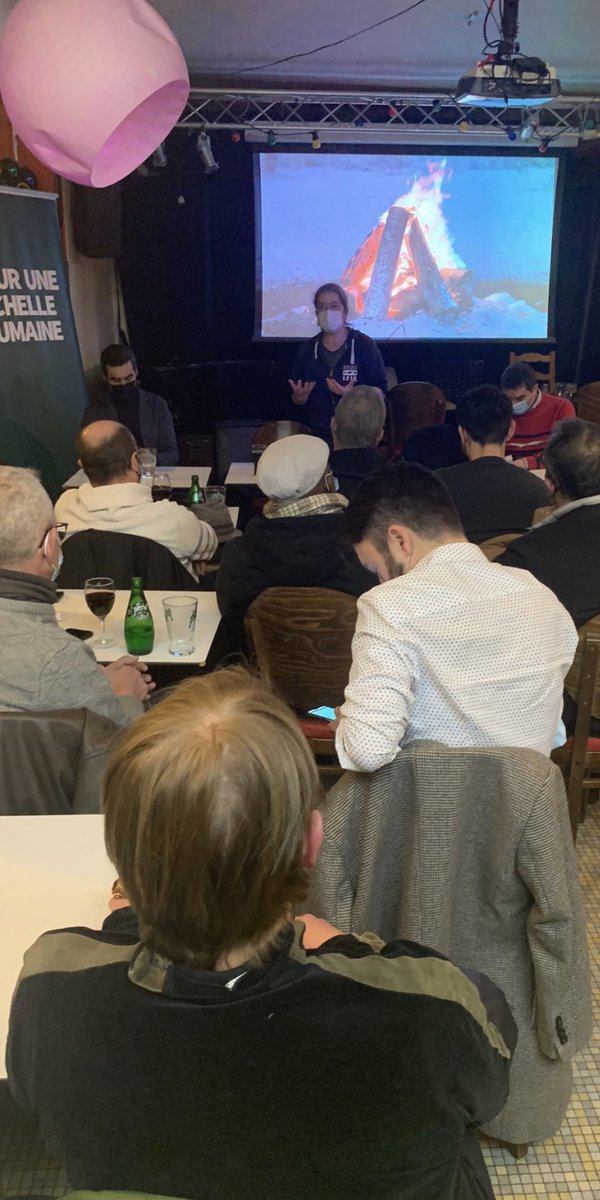 ✊🏻 Et on commence à #Montreuil quartier Solidarité Carnot avec <a href="/AminMbarki/">Amin Mbarki</a> Brigitte Gothière cofondatrice de <a href="/L214/">L214 éthique & animaux</a> et Sébastien Flores 

➡️ Biodiversité et nouveau rapport à l’animal !