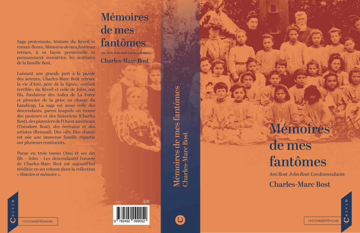 Bientôt | Charles-Marc Bost, Mémoires de mes fantômes — Ami Bost — John Bost — Les descendants, Calvin éditions. 

#protestantisme #réveil #handicap #laforce @Fonda_John_BOST