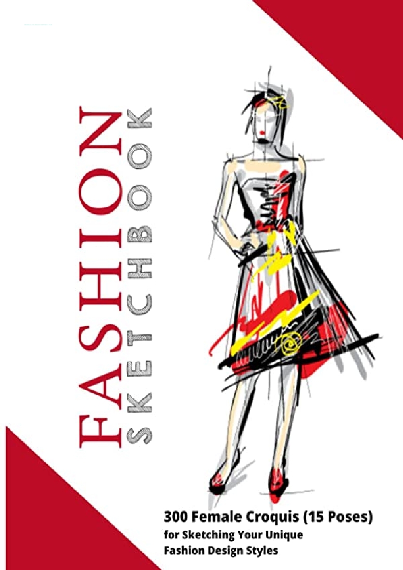Fashion template women in standing pose Royalty Free Vector