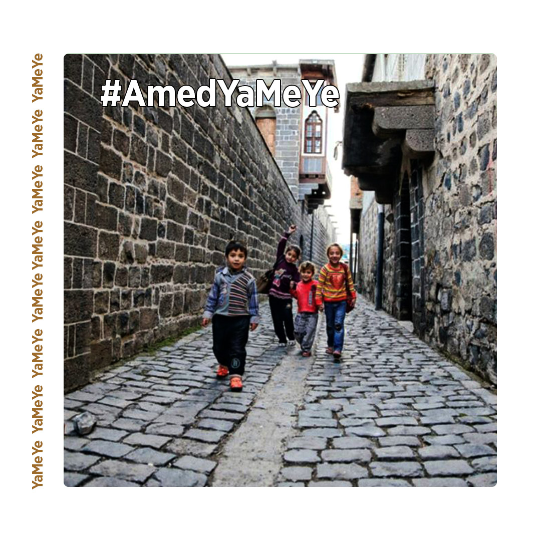 Amed’in tarihine saldıranların Amed için söyleyecekleri tek bir sözü olamaz. 
Sizler bu halkın değerlerine, tarihine ve kültürüne saldıranlar olarak anılmaya devam edeceksiniz. #AmedYaMeYe