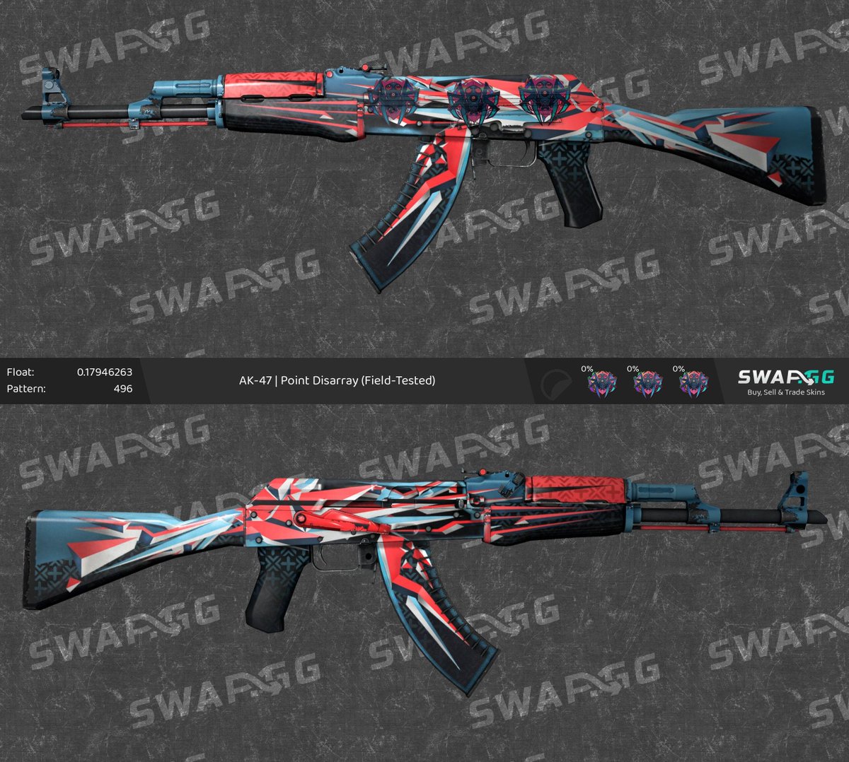 qCataTV's tweet photo. Giveaway!!

Giving away this cool AK-47 | Point Disarray (Field-Tested)

To enter: 
Sub on YouTube + Like the video (https://t.co/xNPAJguSNn) + leave the add code to friends after steam in the comments

Good luck https://t.co/vAv4dhSRZk