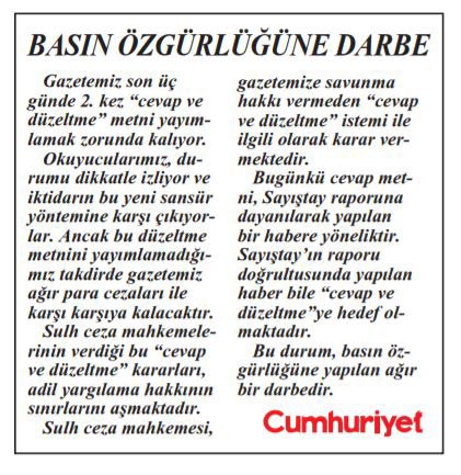 eminogluenes's tweet photo. Hukuk devletimizde alınan mahkeme kararları ile görüyoruz ki “Cumhuriyet adlı kağıt parçası “yalan, yanlış ve iftiralarla dolu haberleriyle algı oyunları yapıyor. 

YALAN VE İFTİRA BASIN ÖZGÜRLÜĞÜ DEĞİLDİR❗️

 #HakikatKazanacak

https://t.co/ETbqvSM7Be https://t.co/edRcbEwvvR