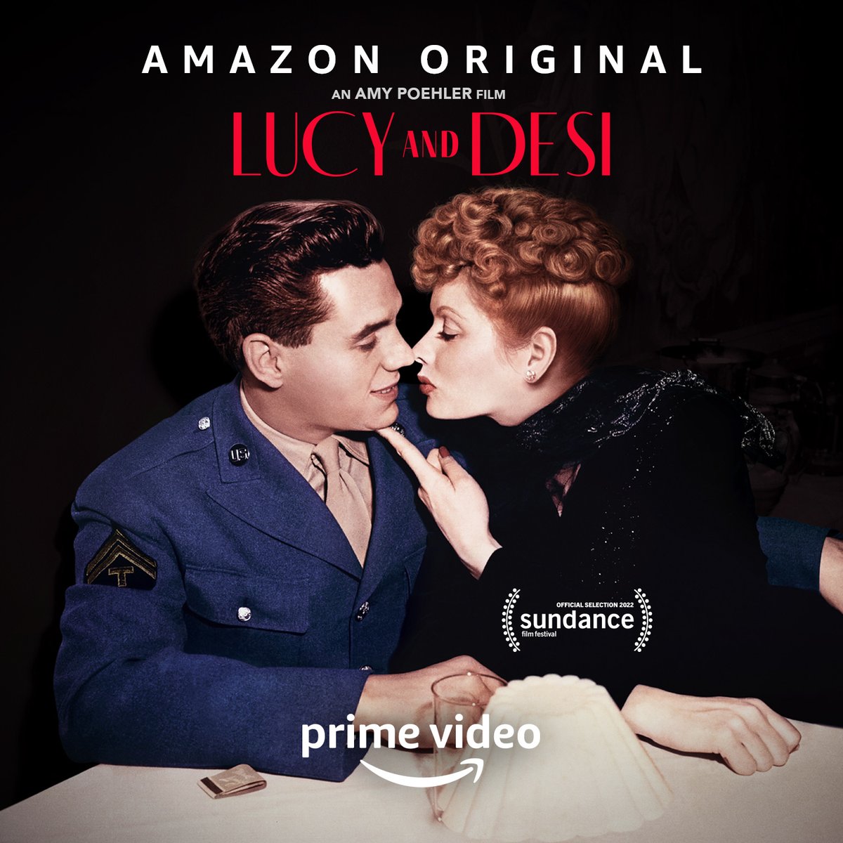 PrimeVideo's tweet photo. Dare you to name a more iconic TV couple. Don't miss this deep dive into Lucy and Desi's real lives in Amy Poehler's documentary feature directing debut #LucyandDesiMovie, coming March 4. https://t.co/i8t9Pa3jMl