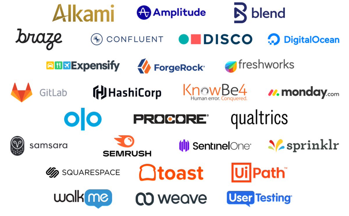 Alex Clayton (@afc) on Twitter photo See below <a href="/MeritechCapital/">Meritech Capital</a>'s report on the 2021 Cohort of High-growth SaaS IPOs. 27 companies that are cumulatively worth almost $250B.
meritechcapital.com/blog/2021-revi… See below <a href="/MeritechCapital/">Meritech Capital</a>'s report on the 2021 Cohort of High-growth SaaS IPOs. 27 companies that are cumulatively worth almost $250B.
meritechcapital.com/blog/2021-revi…