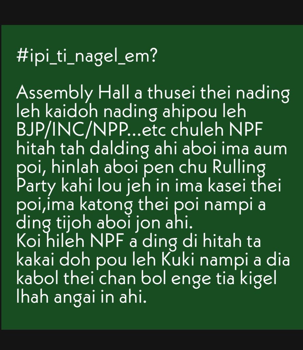Kuki People tweet media