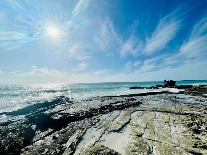 Breathtaking view of Gara'ad beach in Mudug region of Somalia.