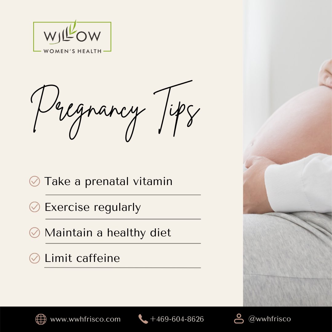 wwhfrisco's tweet photo. Pregnancy is an exciting and life changing experience, and it’s important that you are informed and taken care of from the start. We're here to answer all of your questions, keep you informed, and make sure you and your baby are safe and healthy! #pregnancy #obgyntwitter #Tips https://t.co/hLRIY4yHsI