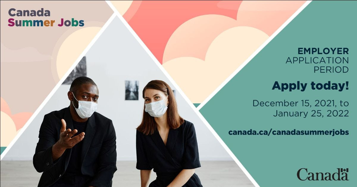 NottawasagaNews's tweet photo. Summer Jobs Program 2022 - Apply NOW!
Employers interested in applying for CSJ 2022 funding can submit their applications electronically via the online fillable application or the Grants and Contributions Online Service (GCOS). 
https://t.co/mvhb9thwzV https://t.co/q469Ha6gZe