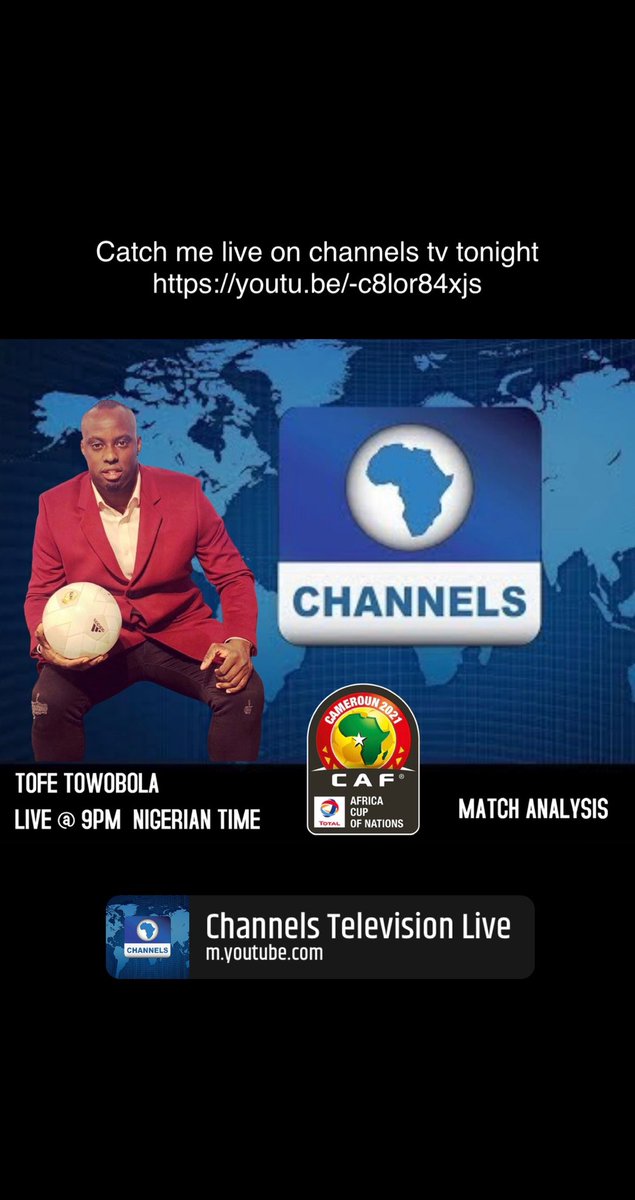 Tofetsports's tweet photo. @channels_sports @channelstv Will live on channels at 9pm Tonight https://t.co/3HzUFIIPC0