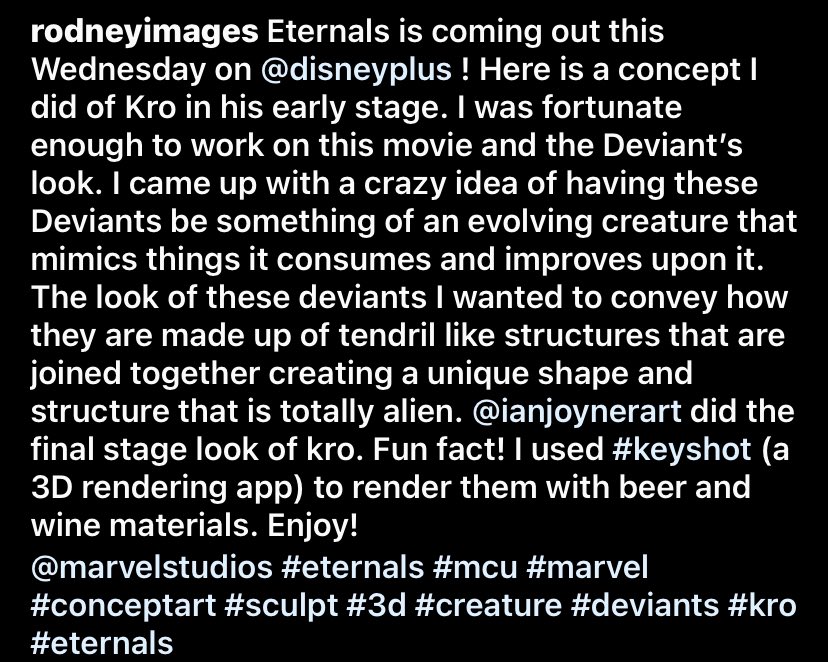 dano_cosmic's tweet photo. #Kro (#Deviant) concept art for #Eternals by #RodneyFuentebella!
✨
IG: https://t.co/X6ef6C0ZHl
✨
#MCU #Marvel #MarvelComics #JackKirby #MarvelStudios #MarvelCosmic https://t.co/W2GqeGx9hE