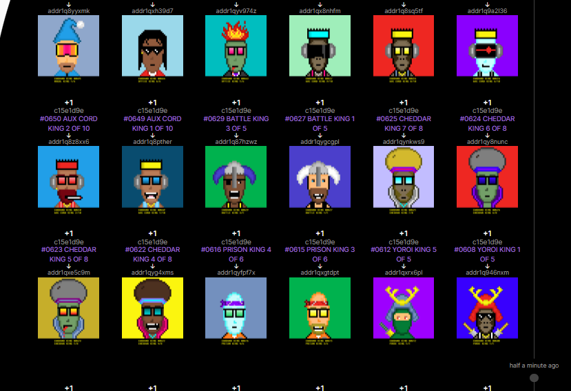 🔥👑SOLD OUT!!!👑🔥

Cardano Kings Series 7 is officially SOLD OUT!

Congrats to everyone that got a King today, always fun to see them being minted through <a href="/pool_pm/">pool.pm</a>!

💪💪💪💪💪💪💪
#NFTs #NFTCollection #NFTdrop #Cardano #CNFTCommunity #CNFTs