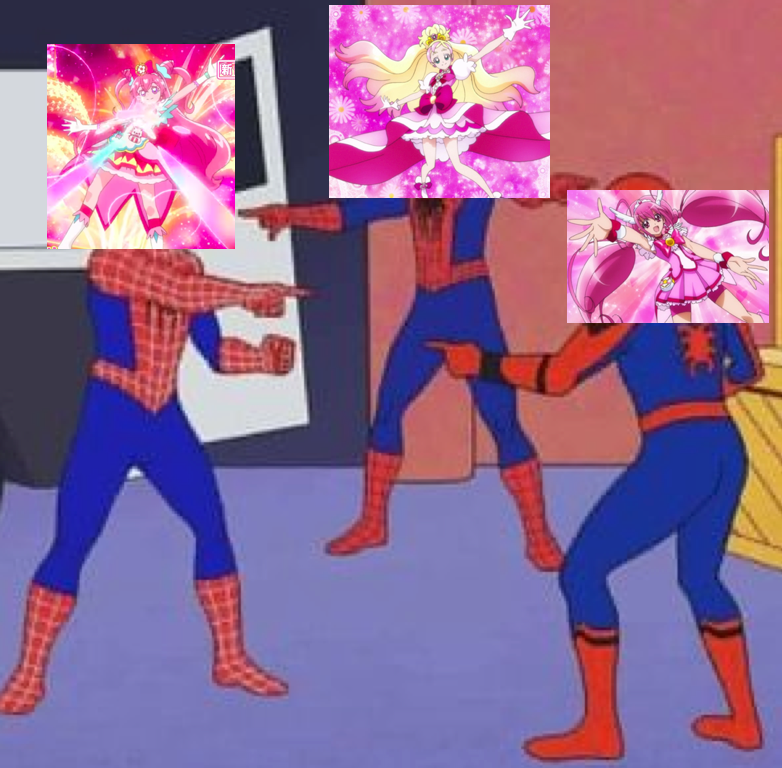 Cure Meme Riceposting on X: Did you know? The F in Precure All
