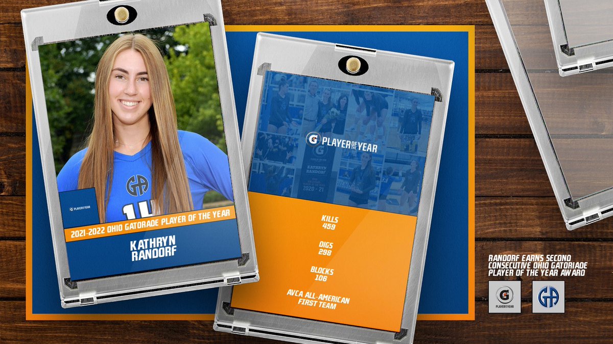 Introducing your 2021-2022 Ohio Volleyball Gatorade Player of the Year! For the second consecutive year, Kathryn Randorf ‘22 has earned the most prestigious honor in high school sports. The Gilmour community is so proud of you, Kathryn! 

#GatoradePlayerOfTheYear #LancerProud