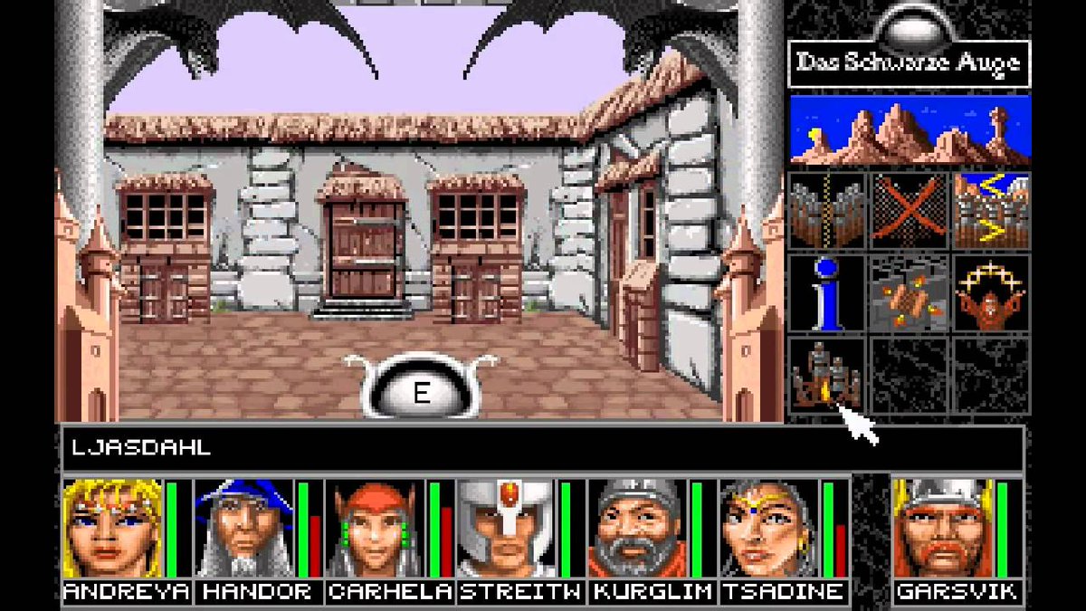 Wiborg1978's tweet photo. The #GameOfTheDay is #RealmsOfArkania: Blade of Destiny (a.k.a. Das Schwarze Auge: Die Schicksalsklinge) by #attic Entertainment Software in 1992. The limited Edition was unfortunaly sold out but the letter was signed by @GuidoHenkel himself. English Manual Author was @br https://t.co/bcld9Ohcfb