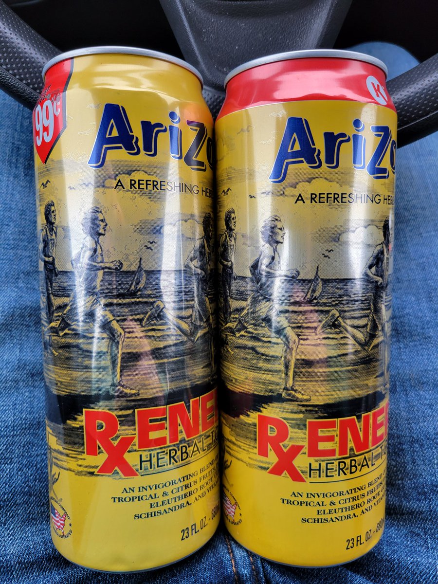 DadPlayStudio1's tweet photo. #Bullshit of the day. How is it that everywhere else a @DrinkAriZona 23 oz costs 99 cents, but @CircleKStores have a special band at the top and charge $1.39 or 2 for $2.22? They did it for all of the Arizona's in the cooler. At least I know not to go there anymore. https://t.co/qsLxI0iB7H