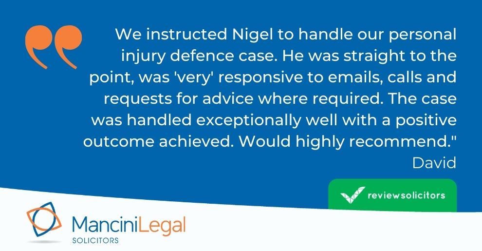 We were delighted to receive this great recommendation from a recent personal injury case. We help clients across Sussex and Surrey, so if you need a personal injury lawyer, then give us a call on 01403 337337. 

#reviews #testimonials #clients #lawfirms #personalinjury