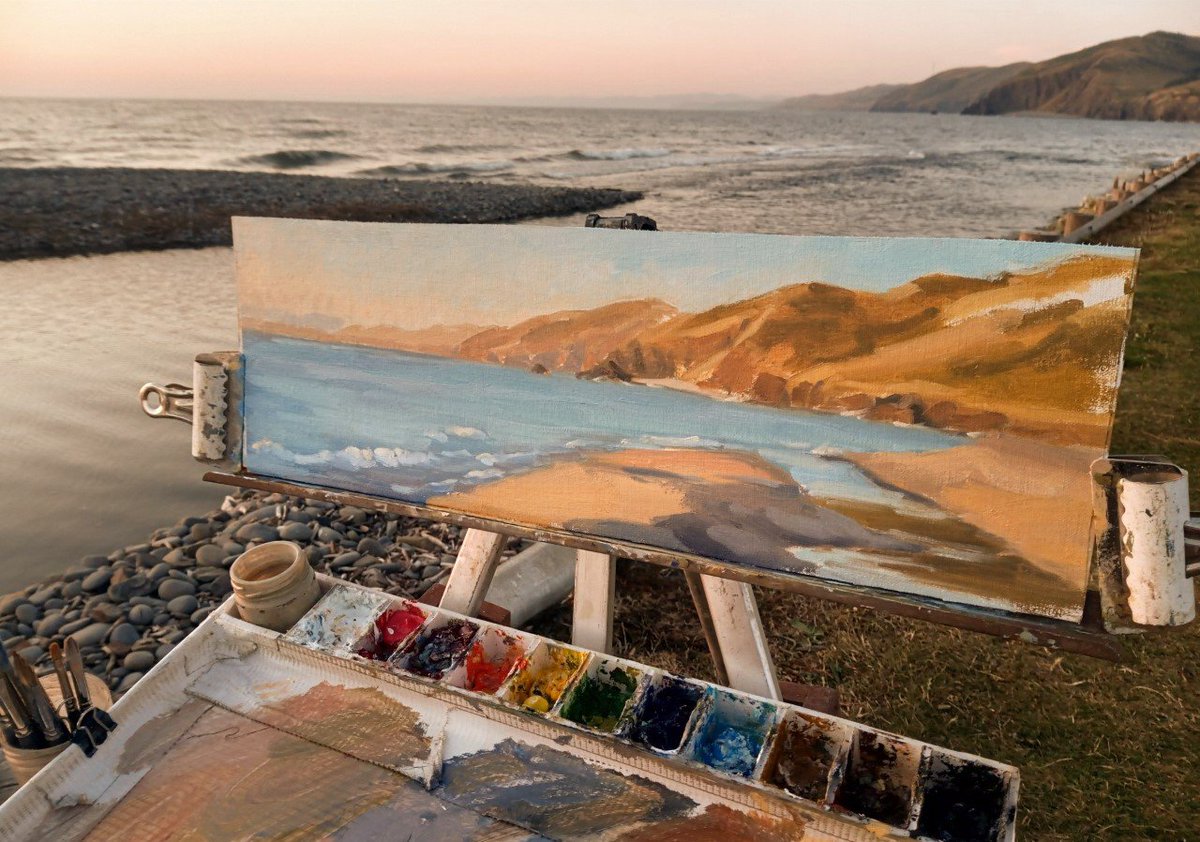 Evening light on the west coast of Wales :)
