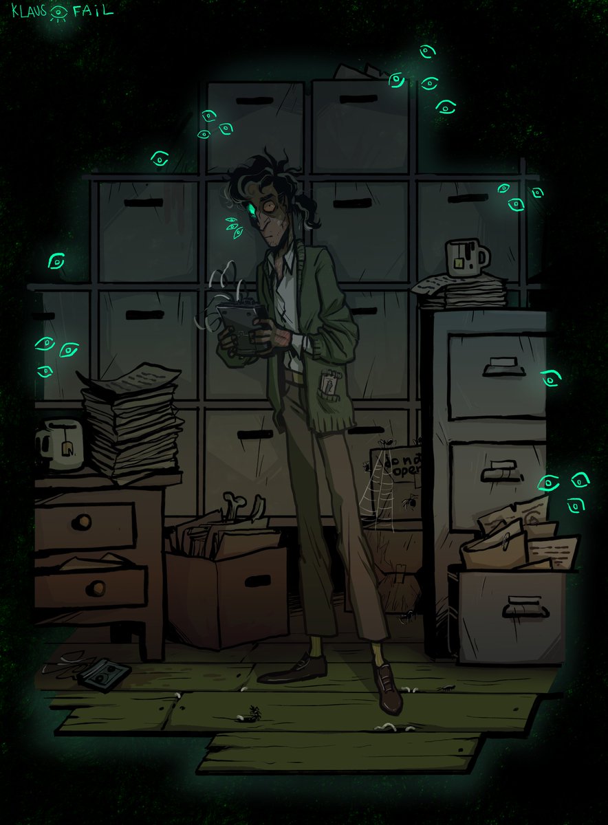 FeckGryffinpuff's tweet photo. Ceaseless watcher
Turn your gaze on this
WRETCHED MAN
👁️👁️👁️

#tma #themagnusarchives #magnusarchives #JonathanSims #ArtistOnTwitter  #KlausFail_newstuff https://t.co/s8SemmCgq7