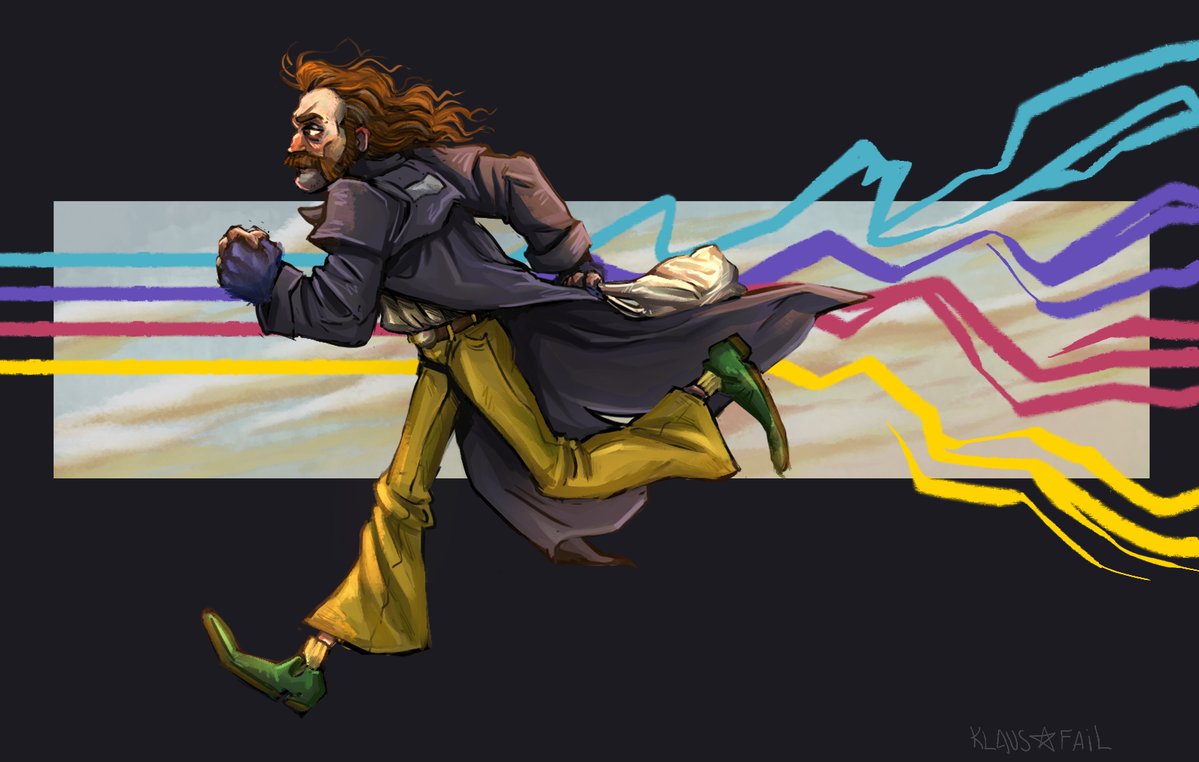 FeckGryffinpuff's tweet photo. Run, detective, run

#DiscoElysium #ArtistOnTwitter #KlausFail_oldstuff https://t.co/SApejF02qp