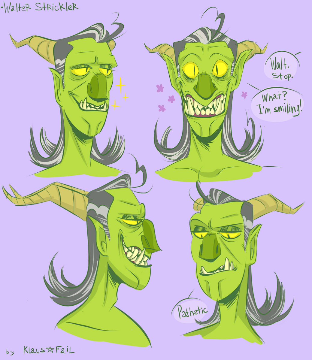 FeckGryffinpuff's tweet photo. Old but cute, just like the man himself
Forever favorite grumpy avocado
#Trollhunters #TalesOfArcadia #Strickler #ArtistOnTwitter #KlausFail_oldstuff https://t.co/3yzPufAvdS