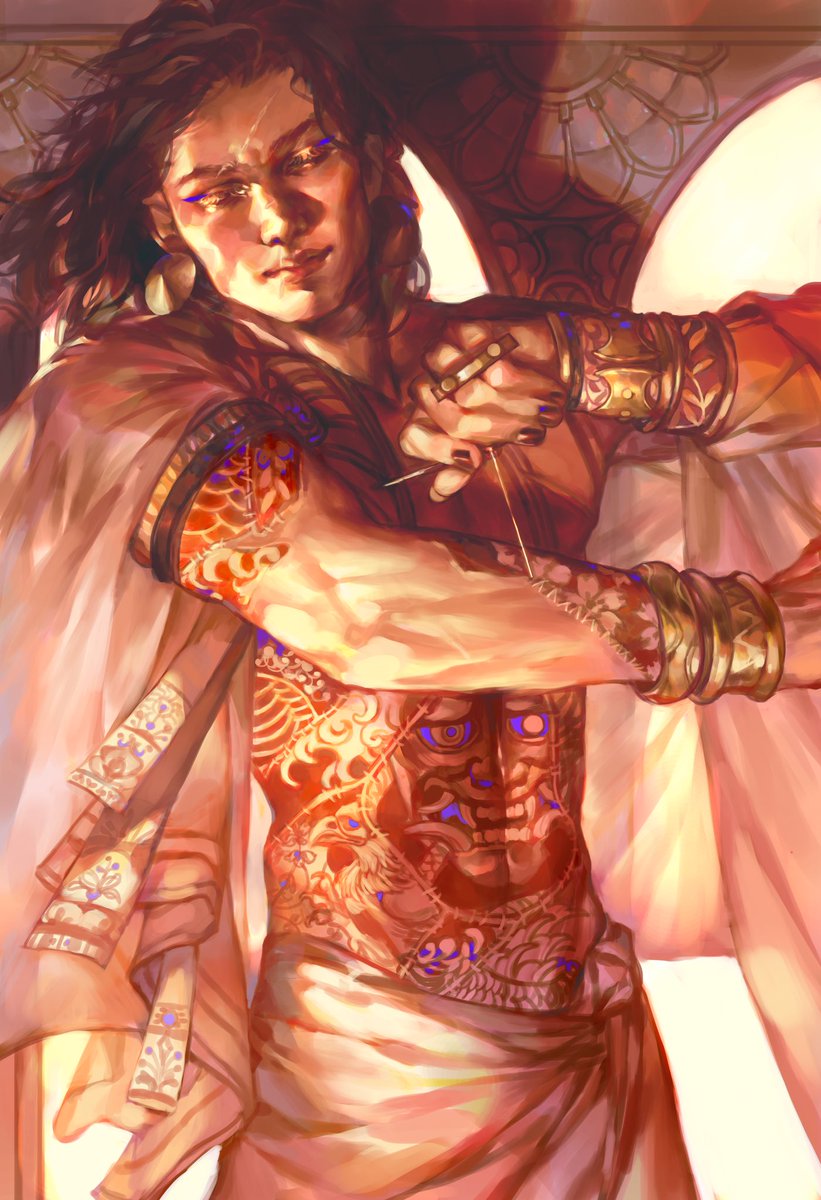 #PortfolioDay Hi! I’m Syd, &amp; I’m an illustrator in love with detailing and vibrant colors. ⚔️
Currently open for commissions &amp; freelance work! 

⚱️silverthegold@gmail.com
🔨instagram.com/vetyyr