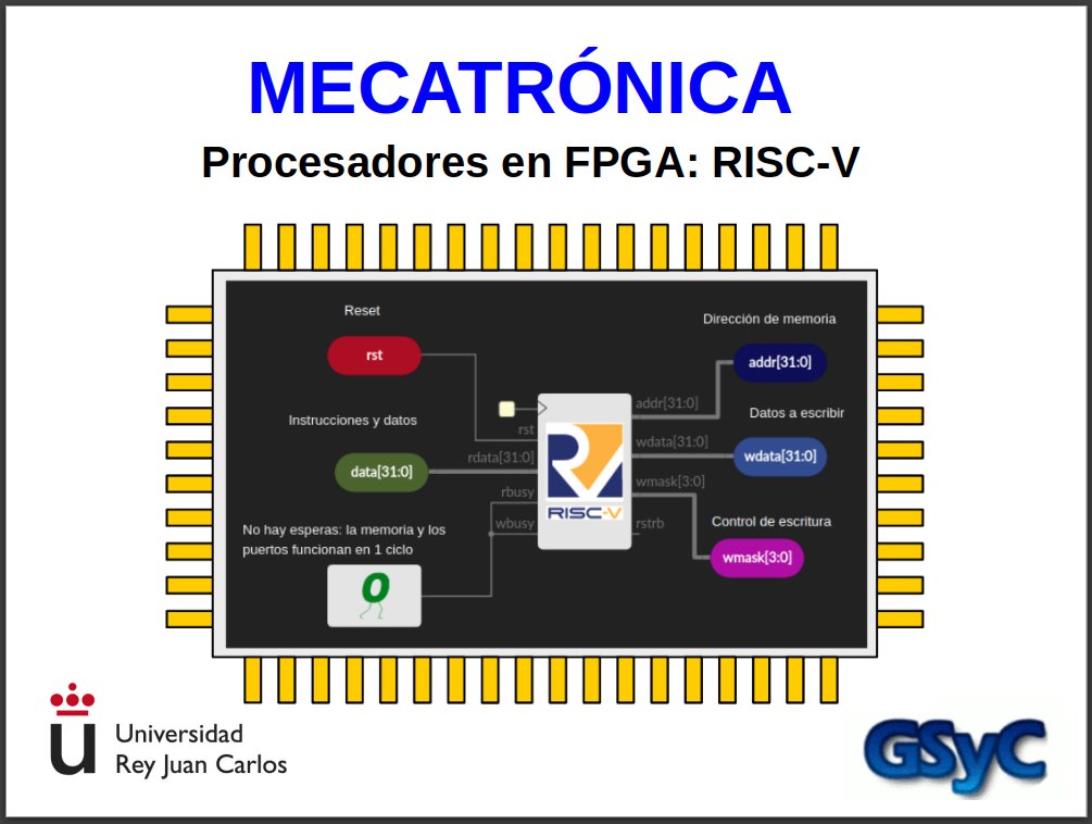 Juan Gonzalez (@obijuan_cube) on Twitter photo <a href="/MrChuxMan/">ChuxMan Skynetwalker 🛠</a> Ese es el Riscv que hemos usado en la asignatura de Mecatrónica <a href="/RoboticaSw_URJC/">Grado en Ingeniería en Robótica Software @ URJC</a> , pero desde #Icestudio Es super compacto y buenísimo. <a href="/BrunoLevy01/">Bruno Levy</a> es un crack! 😀 Sesión 7: Procesadores en FPGA: RISCV github.com/myTeachingURJC… <a href="/MrChuxMan/">ChuxMan Skynetwalker 🛠</a> Ese es el Riscv que hemos usado en la asignatura de Mecatrónica <a href="/RoboticaSw_URJC/">Grado en Ingeniería en Robótica Software @ URJC</a> , pero desde #Icestudio Es super compacto y buenísimo. <a href="/BrunoLevy01/">Bruno Levy</a> es un crack! 😀 Sesión 7: Procesadores en FPGA: RISCV github.com/myTeachingURJC…
