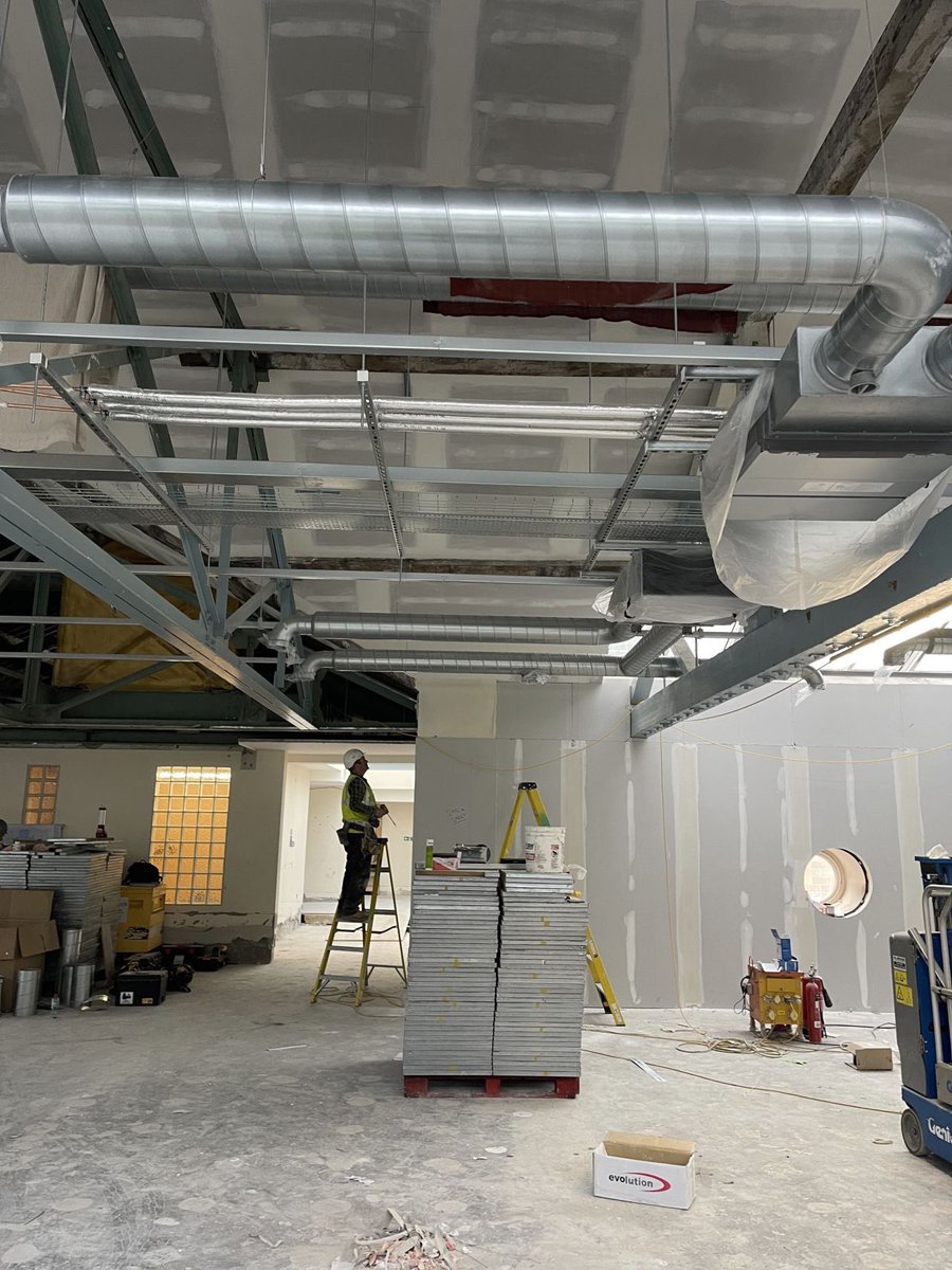 sccmep's tweet image. Refurbishment works are progressing well at Custom House in #Belfast. We&apos;re delighted to be working with a great team to transform this landmark building into modern office space