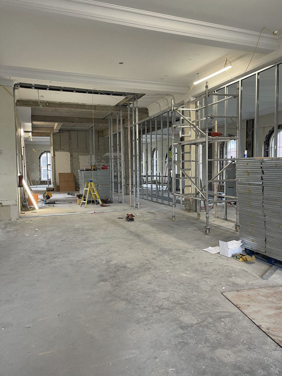 sccmep's tweet image. Refurbishment works are progressing well at Custom House in #Belfast. We&apos;re delighted to be working with a great team to transform this landmark building into modern office space