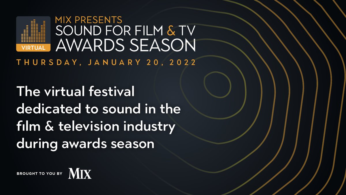 Watch the incredible sound work by leading composers, sound engineers, editors and creative talent on films from @Netflix, @Amazon, @WarnerBros, @UnitedArtistsReleasing #mixsff trib.al/wR3IzO3