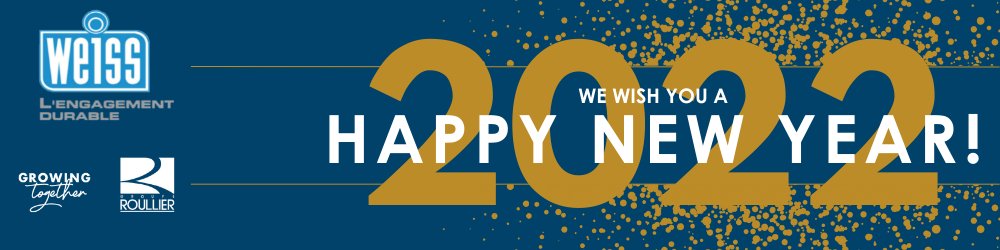 Toute l'équipe @WEISS FRANCE ENERGIE vous souhaite une très belle année 2022 !

Nous tenons à vous remercier pour votre confiance et avons hâte de vous retrouver pour cette nouvelle année encore pleine de très beaux projets ! 

#boisenergie #weiss #enr #chaudière #biomasse