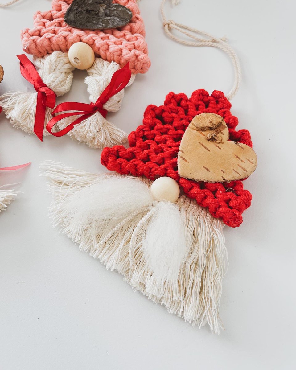 Valentine’s Day gnome car charm/essential oil diffuser.