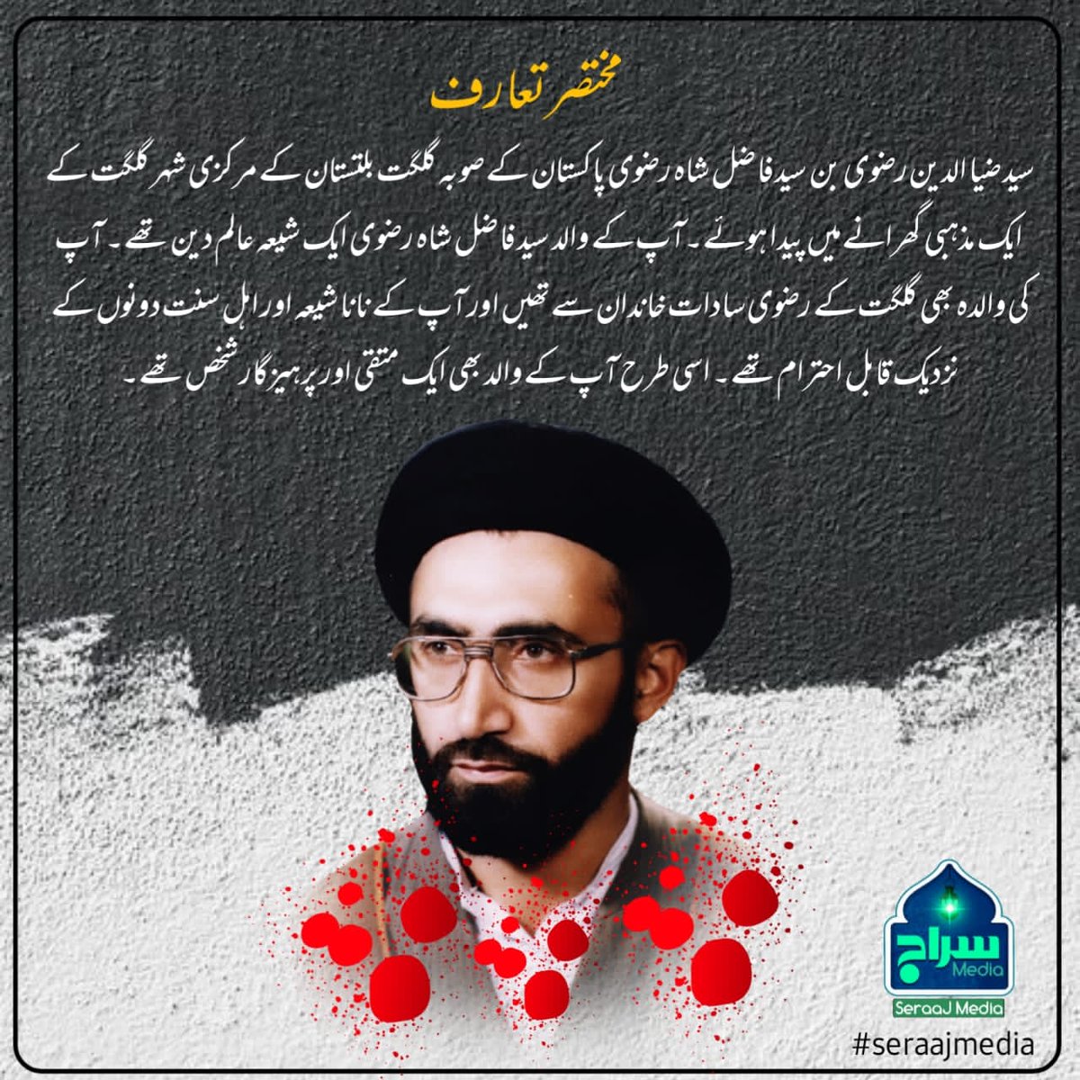 MuhammadBilalGB's tweet photo. #MartyrZiaUdinRizvi https://t.co/dkEI8XcIUr