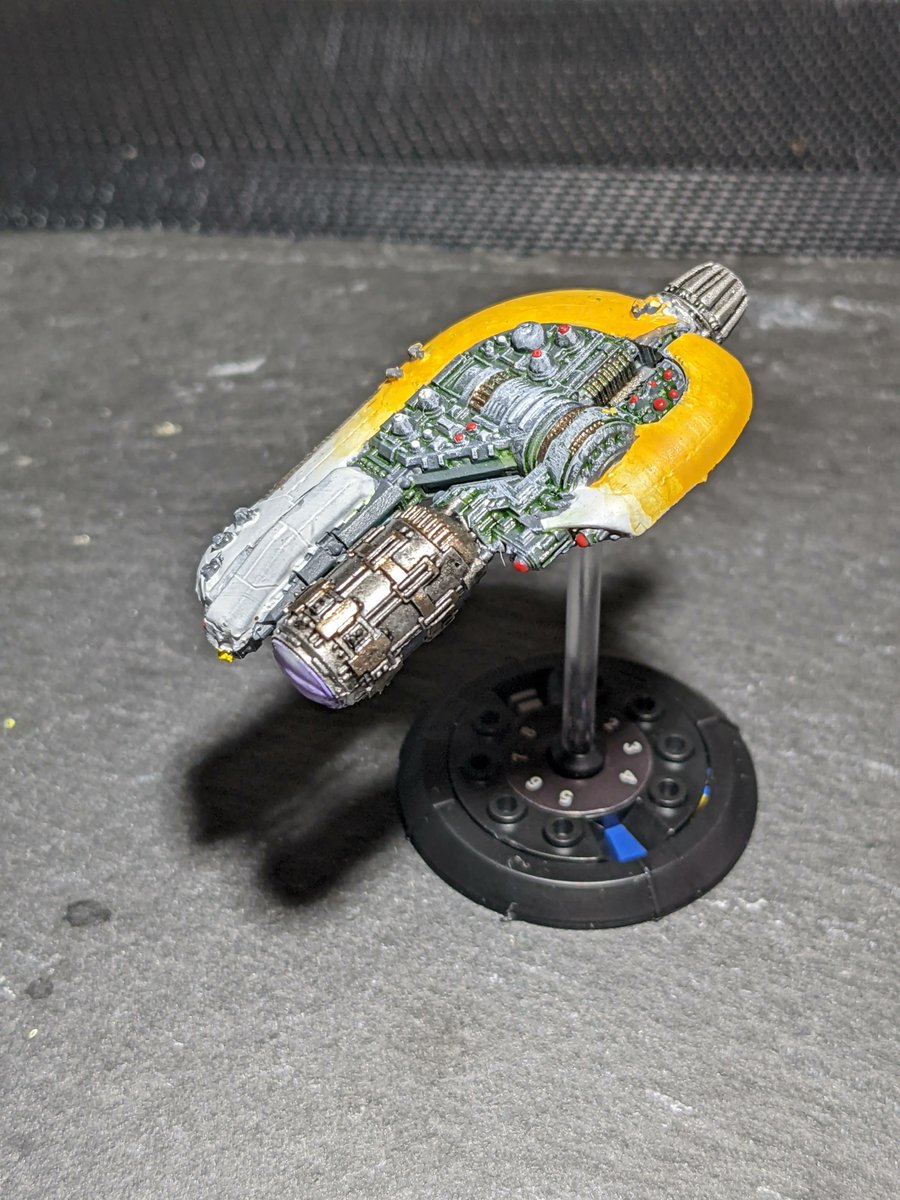 TheRavensHerald's tweet image. Actually got some minis painted this weekend. Really liking the minis from @bushidogct and @ttcombat #bushido #dropfleet