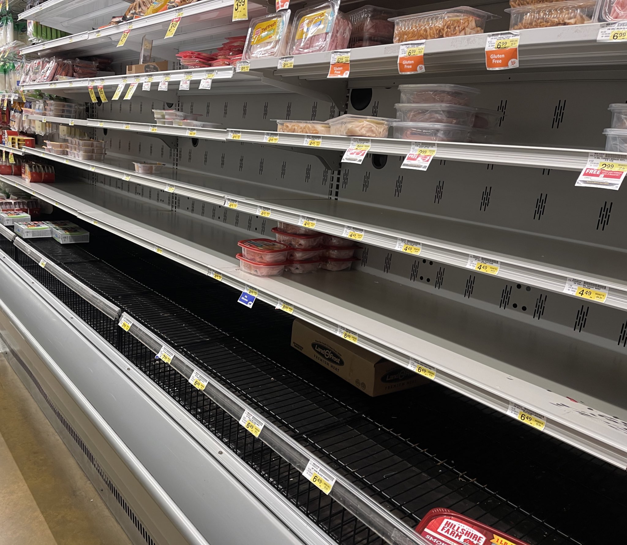 Adam Paul Laxalt on Twitter "Pictures of bare shelves at grocery