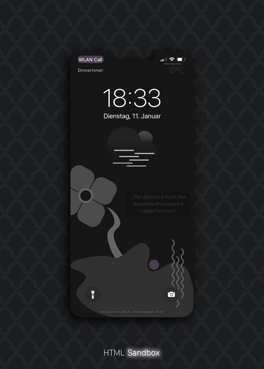 kleinmone's tweet image. Again simple today but with some new stuff 🤓

Wallpaper credits where due

@thewaytozion @Attairdu57slm #iNNOVATION 
#nojailbreak #iOS153