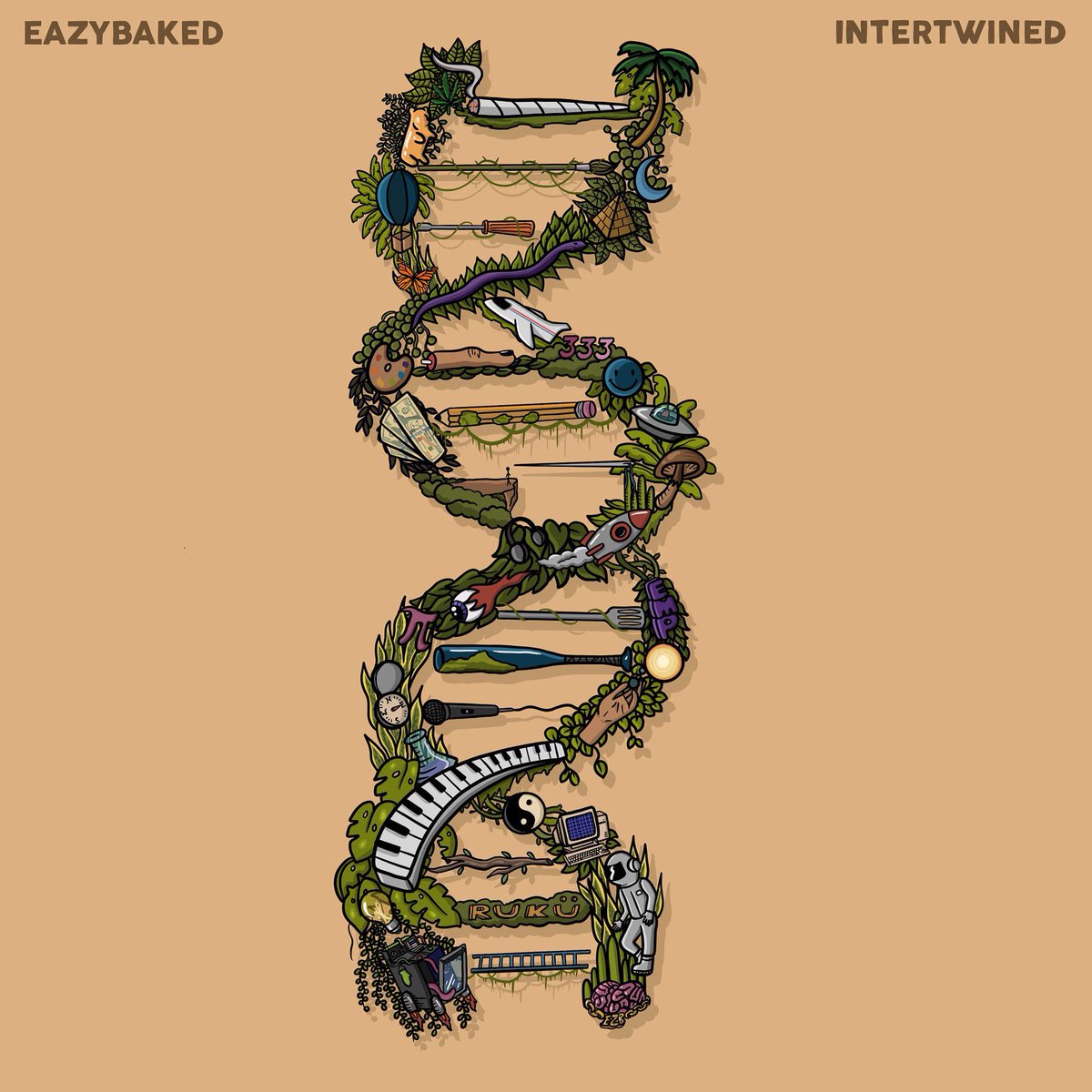 eazybaked's tweet photo. OUR DEBUT ALBUM ‘INTERTWINED’ DROPS MARCH 4TH! Appreciate everyone of you for being patient with us while we put this project together and giving us space to create. It’d mean the world if you pre-saved the project. (link in bio). dropping a new one from the album next Tuesday🧬 https://t.co/05vhEp1Le8