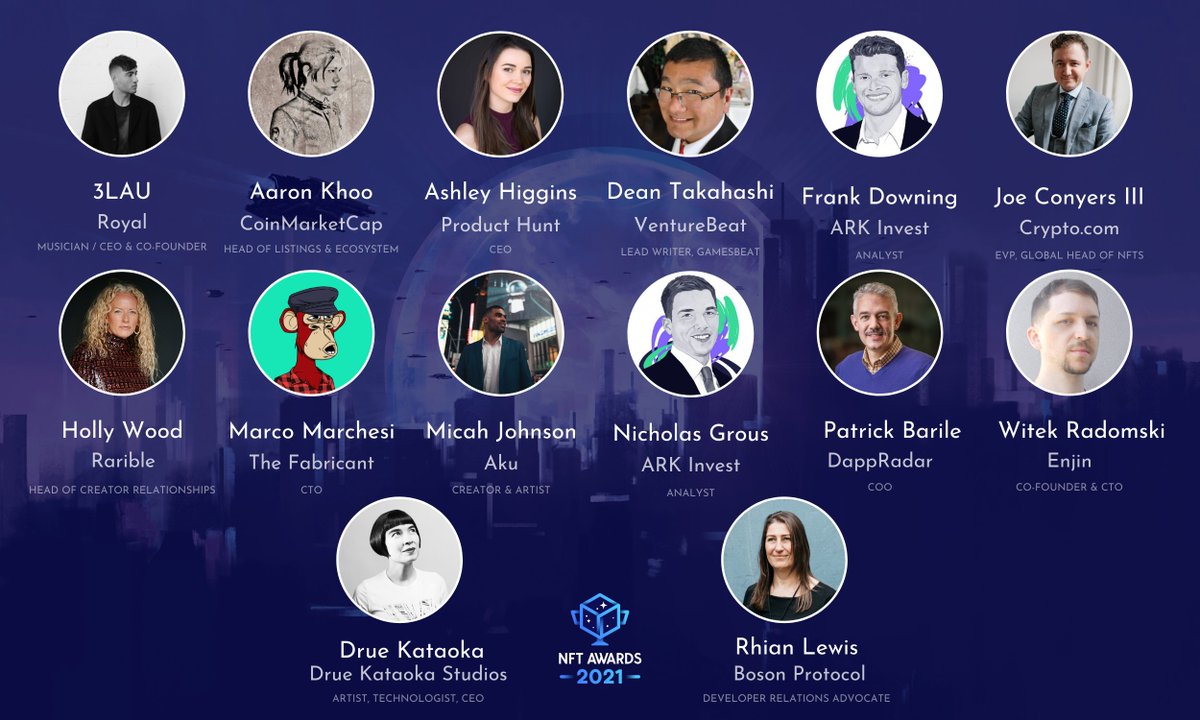 The NFT Awards tweet media