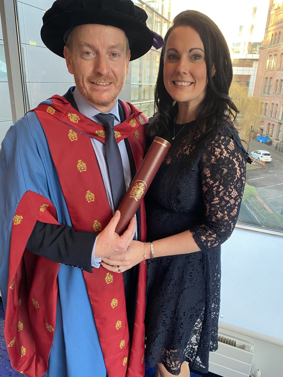 Couldn’t be more proud of my honorary doctorate from my alma mater @ManMetUni … recognition for the whole of #teamsiemens