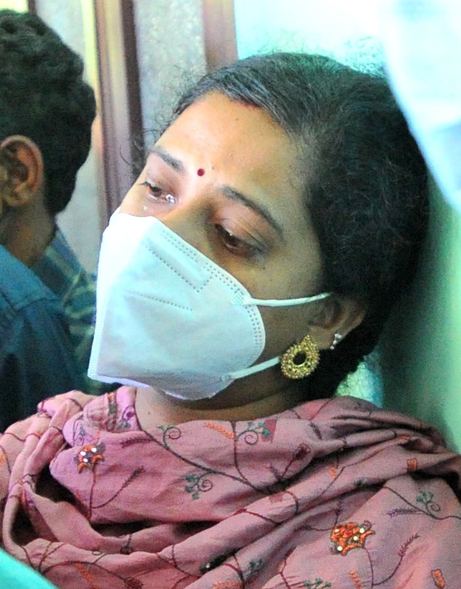 Advptarahim's tweet photo. @cpimspeak Comrade Dheeraj's family and the State are in dire straits and not a word of consolation can alleviate their pain & the wrath of comrades. Strong protests should be staged across the state against this .
Red Salute Comrade !!!
#KSUTerror #CongRSSTerror https://t.co/fjM37ln7Mi