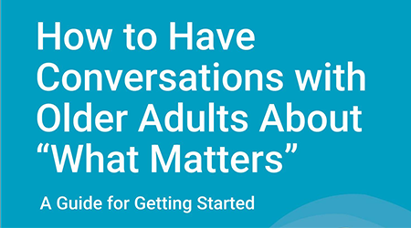 johnahartford's tweet photo. @TheIHI has released a guide, "How to Have Conversations with Older Adults About What Matters," for all care team members of #OlderAdults.
#AgeFriendly @ahahospitals @TheCHAUSA 

https://t.co/xel7ctbv74 https://t.co/fo8STHr4xT