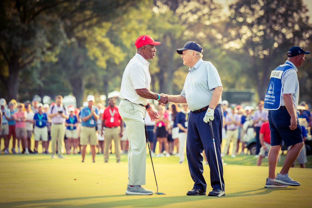 Happy Birthday to 18x Major Champion and #AscensionCharityClassic Legend Mr. <a href="/jacknicklaus/">Jack Nicklaus</a>