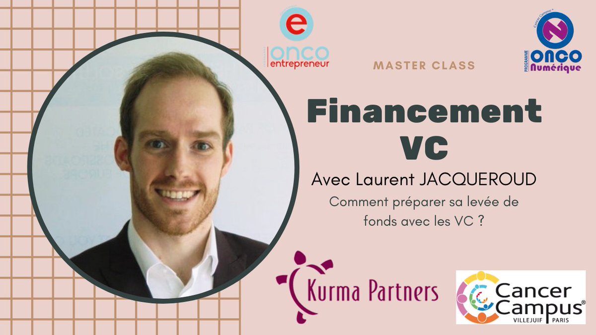 Aujourd'hui, Laurent Jacqueroud de Kurma Partners a présenté aux #oncoentrepreneurs le monde des capital-risqueurs et comment présenter un plan d'affaires attractif.
#venturecapital #startups #biotech #businessplan